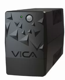 No Break Vica Optima 1500 1.5 Kva / 900 W, Entrada 240 V, Salida 240 V, 50/60 Hz, Compacto, Indicadores Led Si, Color Negro